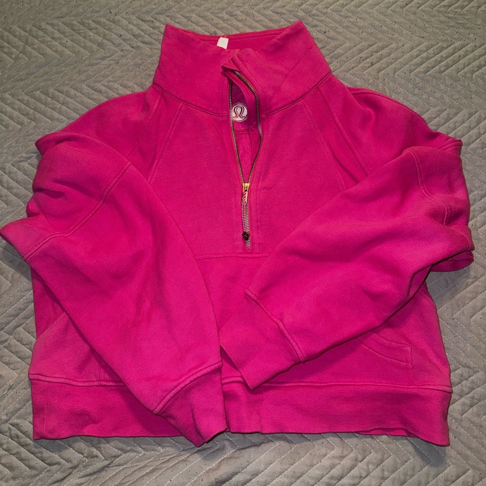 Hot Pink Lululemon Athletica Scuba Size M/L
